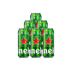 Heineken 喜力 经典啤酒 11.4度 500ml*6听包邮价多少钱？