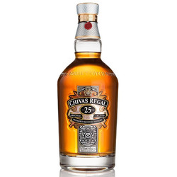 CHIVAS 芝华士 苏格兰 调和型威士忌 洋酒 芝华士25年 700ml电商补贴价多少钱？