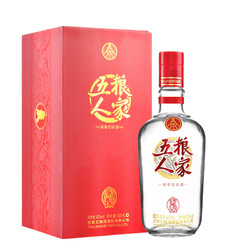 WULIANGYE 五粮液 股份出品 五粮人家 浓香型白酒 42度 500ml 单瓶装电商补贴价多少钱？