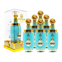 WULIANGYE 五粮液 股份 喜福盛世龙韵 亚克力蓝 浓香型白酒 52度500ml*6瓶 整箱装包邮价多少钱？