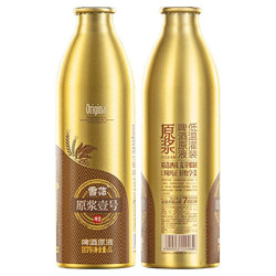 SNOWBEER 雪花 原浆啤酒壹号 1L*2瓶电商卖多少钱？