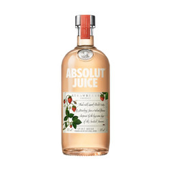 ABSOLUT VODKA 绝对伏特加 绝对 伏特加 洋酒 35度 JUICE草莓味 500ml 特调鸡尾酒最终到手价多少钱？