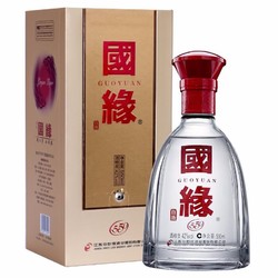 今世缘 国缘单开 42%vol 幽雅醇厚型白酒 550ml 单瓶装市场价多少钱？