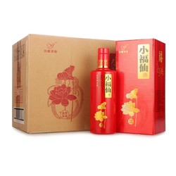 小糊涂仙 小福仙浓香型白酒 52度 500ml*6瓶 整箱装  新老包装随机发最终到手价多少钱？