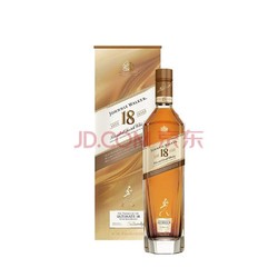 JOHNNIE WALKER 尊尼获加 苏格兰 调和型威士忌 洋酒 18年 750ml礼盒行情价多少