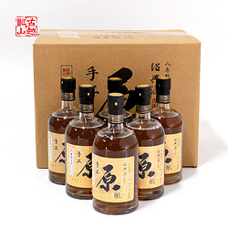 古越龙山 绍兴黄酒鉴湖酒坊手工原酿八年陈500ml*6瓶花雕酒整箱装行情价多少