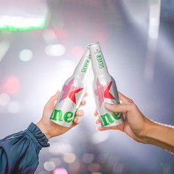 Heineken 喜力 星银铝瓶礼盒啤酒330ml*24瓶整箱装最终到手价多少钱？