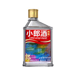 LANGJIU 郎酒 精酿小郎酒 炫彩分享款 浓酱兼香型白酒 45度100ml*6瓶 礼盒整箱装包邮价多少钱？