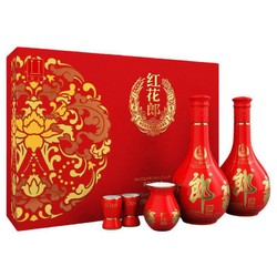 LANGJIU 郎酒 红花郎十 酱香型白酒53度500ml*2瓶 礼盒装行情价多少