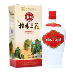 GUILIN SANHUA 桂林三花 珍品 乳白瓶 52%vol 米香型白酒 450ml 单瓶装最终到手价多少钱？