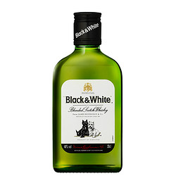 black & white 黑白狗 新低black & white 黑白狗 调和 苏格兰威士忌 40%vol 200ml行情价多少