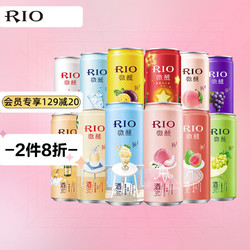 RIO 锐澳 预调 鸡尾酒 果酒 微醺欢享全家福 330ml*12罐包邮价多少钱？