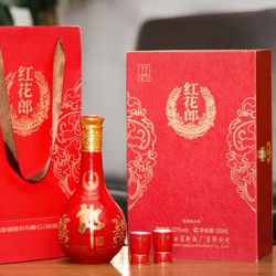 LANGJIU 郎酒 红花郎15 2019年 53%vol 酱香型白酒 500ml 礼盒装 赠 红花郎小酒 100ml行情价多少