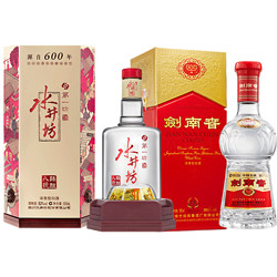 LANGJIU 郎酒 红花郎 习酒银质53度500ml酱香型白酒组合拼团价多少钱？