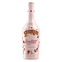 BAILEYS 百利甜酒 力娇酒 草莓奶油味 700ml电商补贴价多少钱？