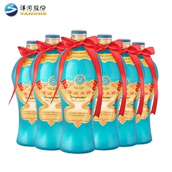 YANGHE 洋河 大曲42度500mL*6  官方自营旗舰店  浓香型白酒电商卖多少钱？