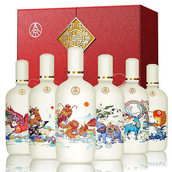 WULIANGYE 五粮液 股份公司 纳福福满中华52度500ml*6瓶白酒整箱 送礼佳品包邮价多少钱？