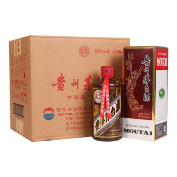 53度贵州茅台飞天酒 53度 飞天茅台 颜色系列 酱香型白酒 500ml 2018年 中国龙 500ml*6瓶 整箱装电商卖多少钱？