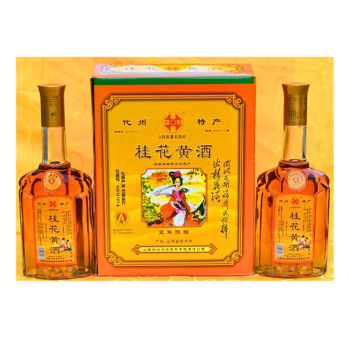 15度代县四达精装桂花黄酒 五年陈酿450ml*4瓶 山西雁门关代县代州特产黄酒 五年陈酿1瓶 450ml/瓶价格多少钱？