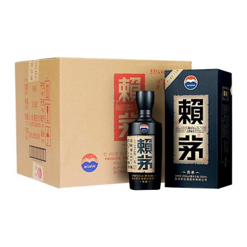 53度茅台贵州茅台酒 赖茅酒53度酱香型白酒 赖茅传承蓝500ml*6瓶整箱装电商补贴价多少钱？