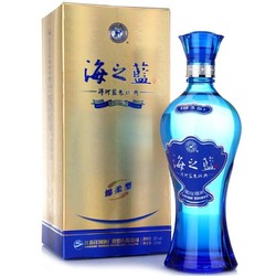 YANGHE 洋河 海之蓝 52度520ml*6瓶浓香型白酒整箱装行情价多少