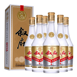 XUFU 叙府 金典 浓香型白酒 52度500ml*6瓶整箱装行情价多少