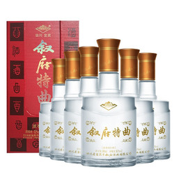 XUFU 叙府 特曲 浓香型白酒  52度500ml*6瓶整箱装包邮价多少钱？