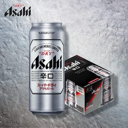 Asahi 朝日啤酒 朝日超爽 生啤酒 500ml*12听 整箱装行情价多少