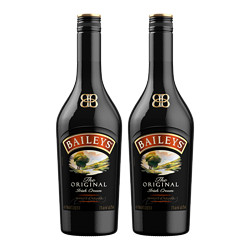 BAILEYS 百利甜酒 力娇酒原味700ml*2爱尔兰进口奶酒利口酒女生微醺调酒价格多少钱？