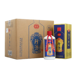 KWEICHOW ZHENJIU 珍酒 珍五蓝装版 酱香型白酒 53度 500ml*6整箱装 京东年货礼盒自营最终到手价多少钱？