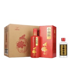 小糊涂仙 小福仙系列 和谐是福 52%vol 浓香型白酒 500ml*6瓶 整箱装 赠普仙小酒 100ml电商卖多少钱？