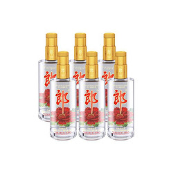 LANGJIU 郎酒 45度浓香顺品郎浓香型白酒480ml*6粮食酒光瓶小郎酒春节送礼行情价多少