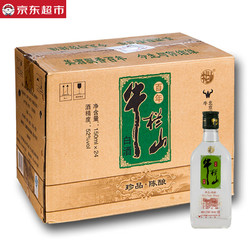 Niulanshan 牛栏山 52度二锅头 银牛珍品陈酿 白酒整箱装 150ml电商卖多少钱？