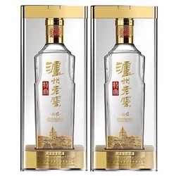 泸州老窖 特曲晶彩52度浓香型白酒500ml*2瓶装送礼宴请电商卖多少钱？