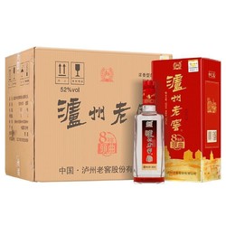 泸州老窖 八年窖头曲和之礼浓香型白酒500ml*6礼盒装 白酒整箱批发电商补贴价多少钱？