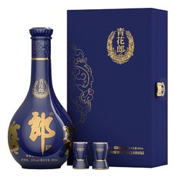 LANGJIU 郎酒 青花郎酒 天宝洞藏 陈酿 53%vol 酱香型白酒 500ml 礼盒装拼团价多少钱？