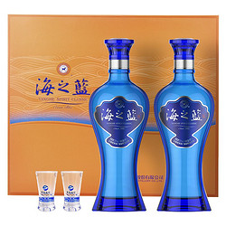 YANGHE 洋河 蓝色经典 海之蓝 52度 480ml*2 礼盒装浓市场价多少钱？