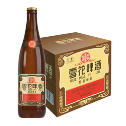 SNOWBEER 雪花 啤酒经典沈阳老雪 640ml*12瓶 整箱装 年货送礼行情价多少