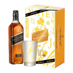 JOHNNIE WALKER 尊尼获加 黑牌苏格兰威士忌礼盒装500ml进口洋酒派对电商卖多少钱？