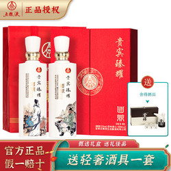 WULIANGYE 五粮液 贵宾臻耀国鼎 优级粮食白酒 52度礼盒收藏文创酒500ml*2瓶 礼盒装电商补贴价多少钱？