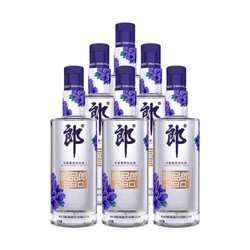 LANGJIU 郎酒 顺品郎蓝顺 浓酱兼香型白酒 45度280ml*6瓶 整箱装价格多少钱？