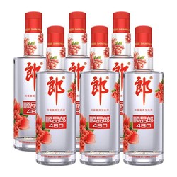 LANGJIU 郎酒 顺品郎红顺 浓酱兼香型白酒 45度480ml*6瓶 整箱装包邮价多少钱？