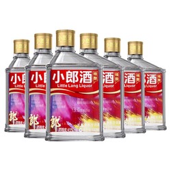 LANGJIU 郎酒 精酿小郎酒 炫彩分享款 浓酱兼香型 45度100ml*6瓶 整箱装市场价多少钱？