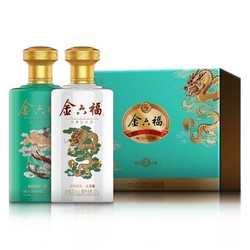 金六福 龙凤呈祥-金玉福 50度 500ml*2瓶 浓香型白酒礼盒装特价批发价多少钱？