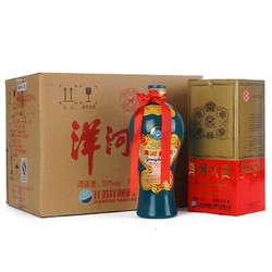 YANGHE 洋河 大曲55度500mL/6瓶装 老天蓝浓香型白酒 整箱装行情价多少