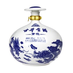 古井贡酒 青花大坛 50%vol 浓香型白酒 2500ml 坛装批发价多少钱？