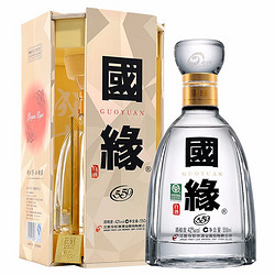 今世缘 国缘 四开 42%vol 幽雅醇厚型白酒 550ml 单瓶装市场价多少钱？