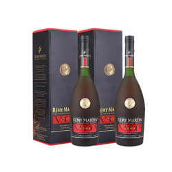 RÉMY MARTIN 人头马 VSOP700ml*2瓶装 洋酒优质香槟区干邑白兰地 双瓶市场价多少钱？