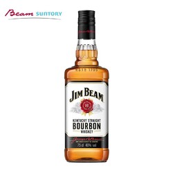 JIM BEAM 金宾 白占边 美国 调和型 威士忌 洋酒 750ml市场价多少钱？