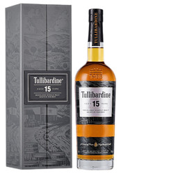 TULLIBARDINE 图里巴丁 苏格兰高地15年波本桶单一麦芽威士忌700ml 单支豪华礼盒装拼团价多少钱？